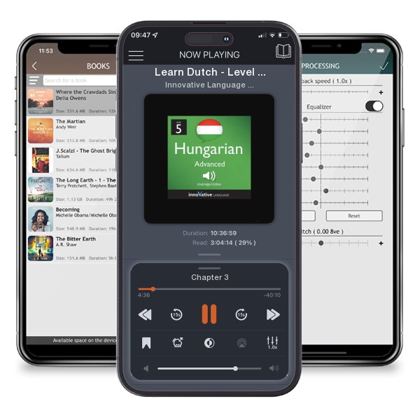 Download fo free audiobook Learn Dutch - Level 5: Advanced Dutch: Volume 1: Lessons 1-25 by Innovative Language Learning and listen anywhere on your iOS devices in the ListenBook app.