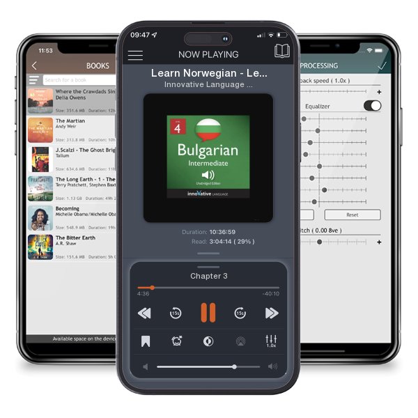 Download fo free audiobook Learn Norwegian - Level 4: Intermediate Norwegian, Volume 1: Lessons 1-25 by Innovative Language Learning and listen anywhere on your iOS devices in the ListenBook app.