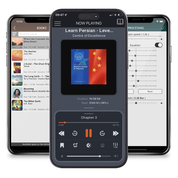 Download fo free audiobook Learn Persian - Level 3: Beginner Persian, Volume 1: Lessons 1-25 by Centre of Excellence and listen anywhere on your iOS devices in the ListenBook app.
