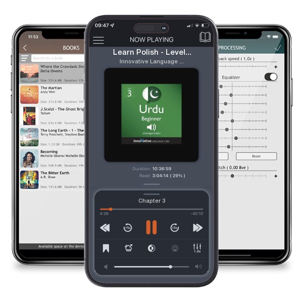 Download fo free audiobook Learn Polish - Level 3: Beginner Polish, Volume 1: Lessons 1-25 by Innovative Language Learning and listen anywhere on your iOS devices in the ListenBook app.