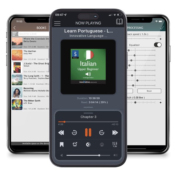 Download fo free audiobook Learn Portuguese - Level 6: Lower Intermediate Portuguese, Volume 1: Lessons 1-25 by Innovative Language Learning and listen anywhere on your iOS devices in the ListenBook app.