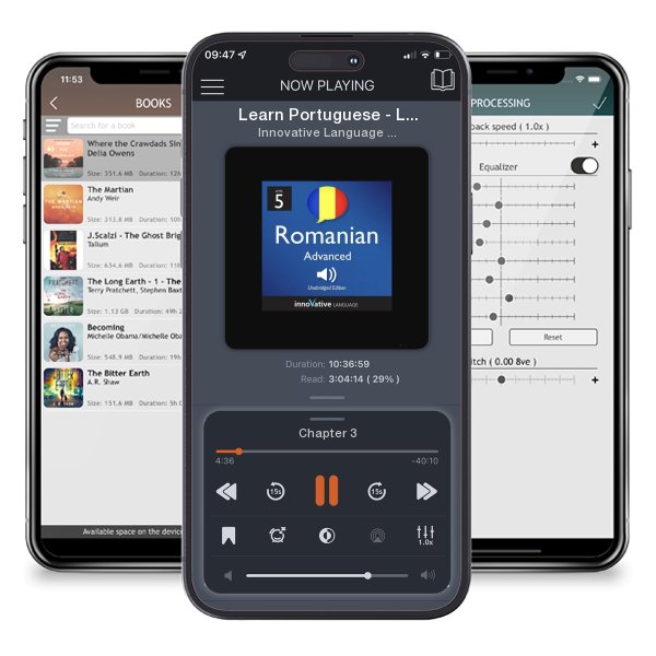 Download fo free audiobook Learn Portuguese - Level 9: Advanced Portuguese: Volume 1: Lessons 1-50 by Innovative Language Learning and listen anywhere on your iOS devices in the ListenBook app.