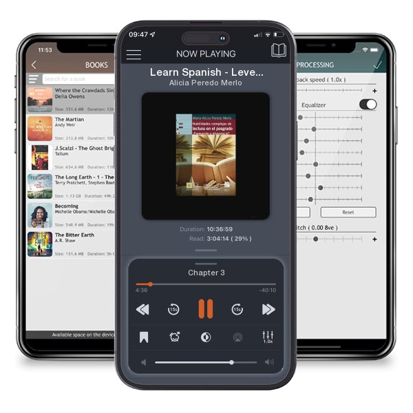Download fo free audiobook Learn Spanish - Level 3: Lower Beginner Spanish, Volume 3: Lessons 1-25 by Alicia Peredo Merlo and listen anywhere on your iOS devices in the ListenBook app.