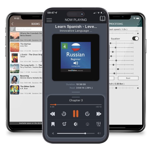 Download fo free audiobook Learn Spanish - Level 4: Beginner Spanish, Volume 1: Lessons 1-25 by Innovative Language Learning and listen anywhere on your iOS devices in the ListenBook app.