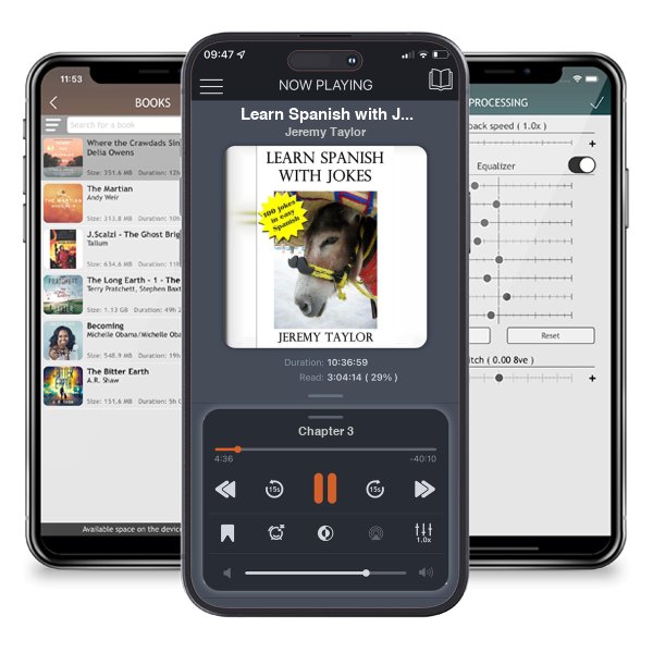 Descargar audiolibro gratis Learn Spanish with Jokes by Jeremy Taylor y escuchar en cualquier lugar en sus dispositivos iOS en la aplicación ListenBook.