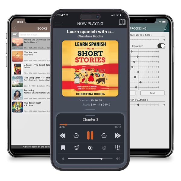 Descargar audiolibro gratis Learn spanish with short stories: Learn Spanish in Your Car with 20+ Short Stories by Christina Rocha y escuchar en cualquier lugar en sus dispositivos iOS en la aplicación ListenBook.