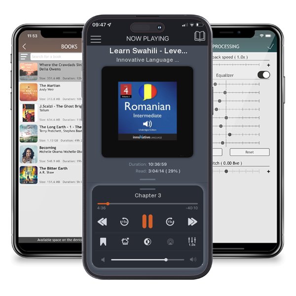 Download fo free audiobook Learn Swahili - Level 4: Intermediate Swahili, Volume 1: Lessons 1-25 by Innovative Language Learning and listen anywhere on your iOS devices in the ListenBook app.