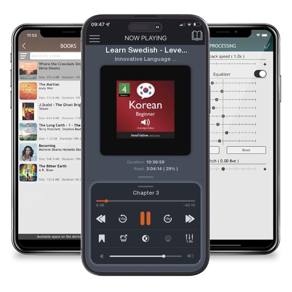 Download fo free audiobook Learn Swedish - Level 3: Beginner Swedish, Volume 1: Lessons 1-25 by Innovative Language Learning and listen anywhere on your iOS devices in the ListenBook app.