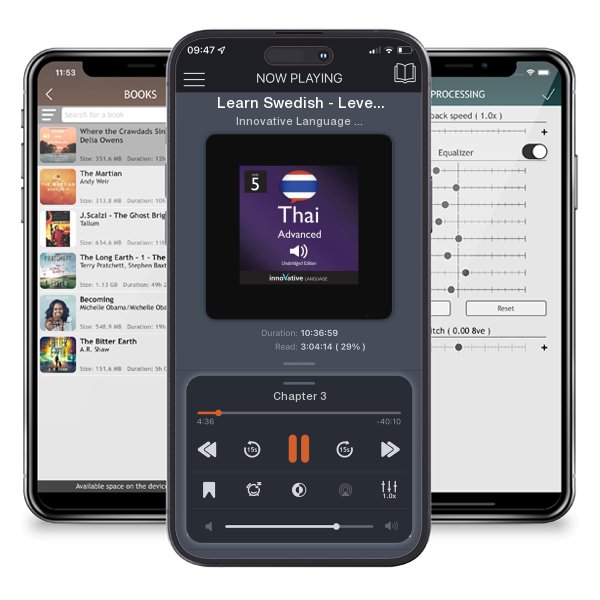 Download fo free audiobook Learn Swedish - Level 5: Advanced Swedish: Volume 1: Lessons 1-25 by Innovative Language Learning and listen anywhere on your iOS devices in the ListenBook app.