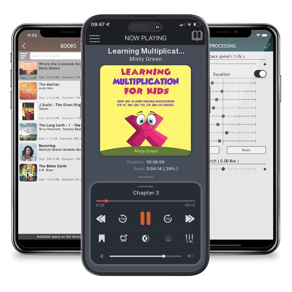 Download fo free audiobook Learning Multiplication for Kids by Misty Green and listen anywhere on your iOS devices in the ListenBook app.