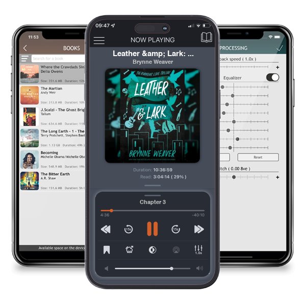 Download fo free audiobook Leather & Lark: The Ruinous Love Trilogy by Brynne Weaver and listen anywhere on your iOS devices in the ListenBook app.