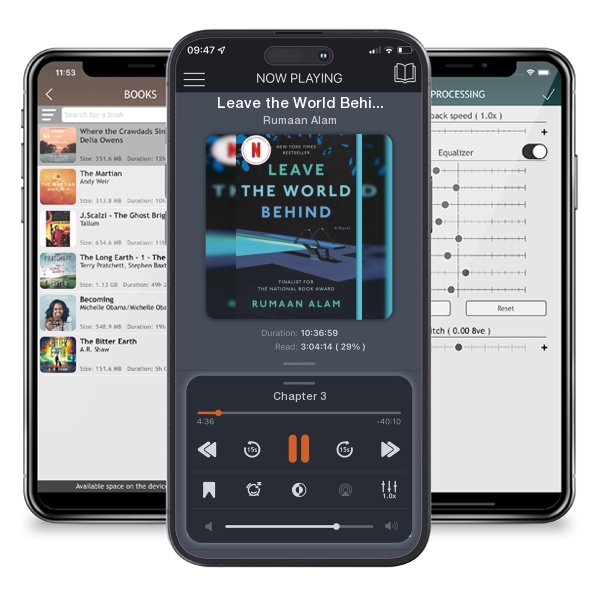 Download fo free audiobook Leave the World Behind: A Read with Jenna Pick by Rumaan Alam and listen anywhere on your iOS devices in the ListenBook app.