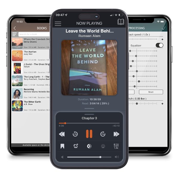 Download fo free audiobook Leave the World Behind by Rumaan Alam and listen anywhere on your iOS devices in the ListenBook app.