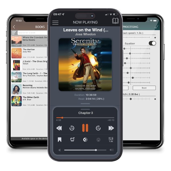 Download fo free audiobook Leaves on the Wind (Serenity, #4) by Joss Whedon and listen anywhere on your iOS devices in the ListenBook app.