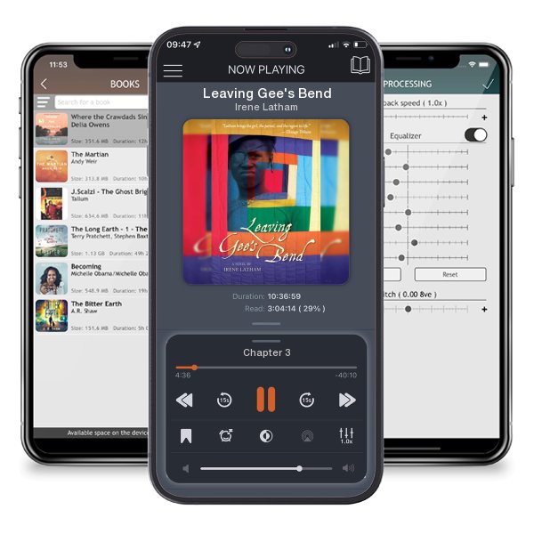 Download fo free audiobook Leaving Gee's Bend by Irene Latham and listen anywhere on your iOS devices in the ListenBook app.