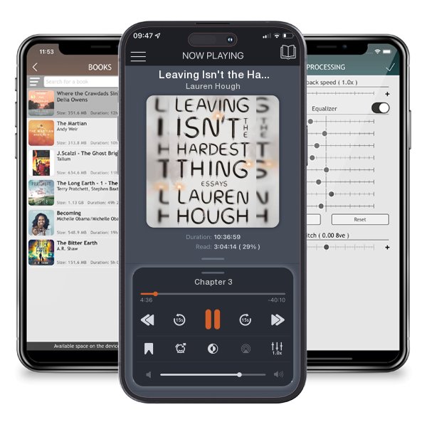 Download fo free audiobook Leaving Isn't the Hardest Thing: Essays by Lauren Hough and listen anywhere on your iOS devices in the ListenBook app.