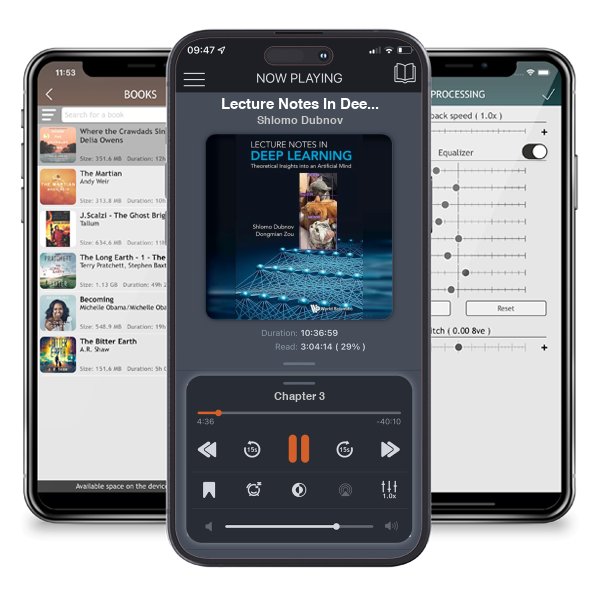 Download fo free audiobook Lecture Notes In Deep Learning: Theoretical Insights Into An Artificial Mind by Shlomo Dubnov and listen anywhere on your iOS devices in the ListenBook app.