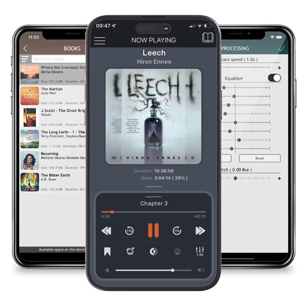 Download fo free audiobook Leech by Hiron Ennes and listen anywhere on your iOS devices in the ListenBook app.