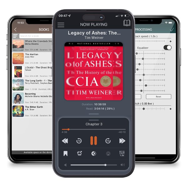 Download fo free audiobook Legacy of Ashes: The History of the CIA by Tim Weiner and listen anywhere on your iOS devices in the ListenBook app.