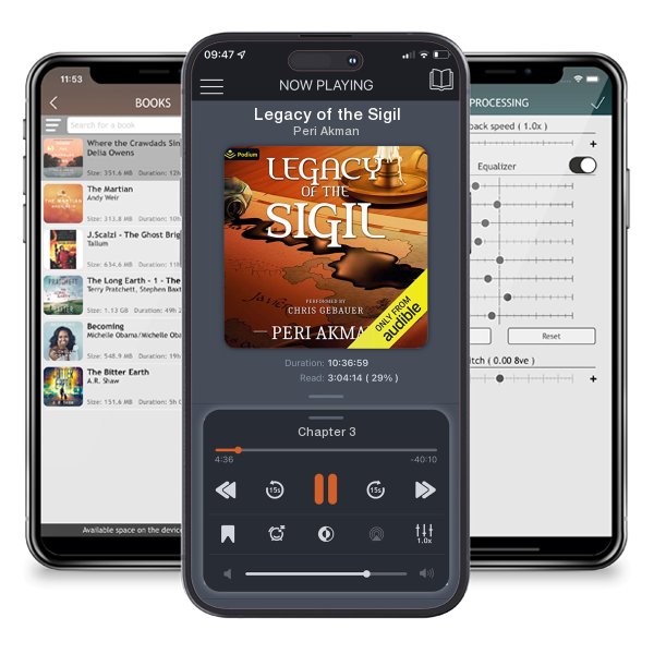 Download fo free audiobook Legacy of the Sigil by Peri Akman and listen anywhere on your iOS devices in the ListenBook app.