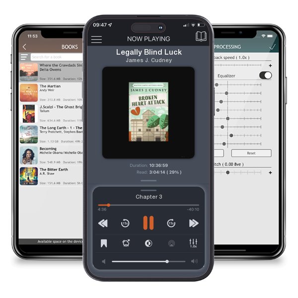 Download fo free audiobook Legally Blind Luck by James J. Cudney and listen anywhere on your iOS devices in the ListenBook app.
