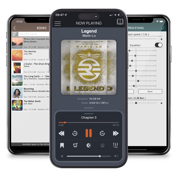 Download fo free audiobook Legend by Marie Lu and listen anywhere on your iOS devices in the ListenBook app.