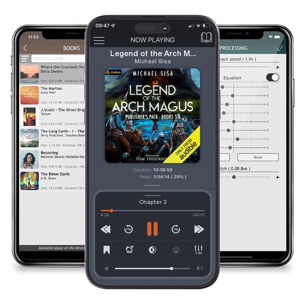 Download fo free audiobook Legend of the Arch Magus: Publisher's Pack 3 by Michael Sisa and listen anywhere on your iOS devices in the ListenBook app.
