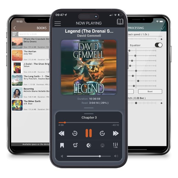 Download fo free audiobook Legend (The Drenai Saga, #1) by David Gemmell and listen anywhere on your iOS devices in the ListenBook app.
