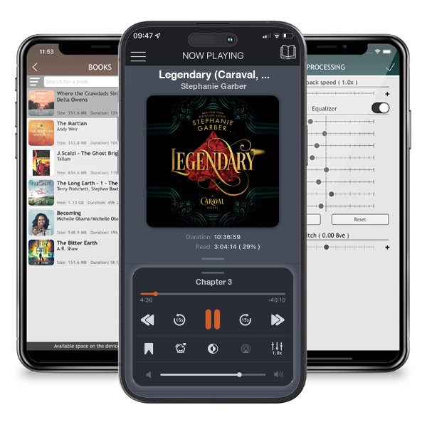 Download fo free audiobook Legendary (Caraval, #2) by Stephanie Garber and listen anywhere on your iOS devices in the ListenBook app.