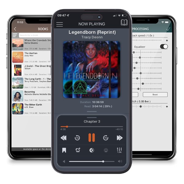 Download fo free audiobook Legendborn (Reprint) by Tracy Deonn and listen anywhere on your iOS devices in the ListenBook app.