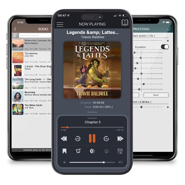 Download fo free audiobook Legends & Lattes (Legends & Lattes, #1) by Travis Baldree and listen anywhere on your iOS devices in the ListenBook app.