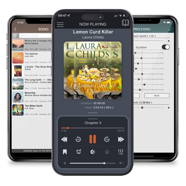 Download fo free audiobook Lemon Curd Killer by Laura Childs and listen anywhere on your iOS devices in the ListenBook app.