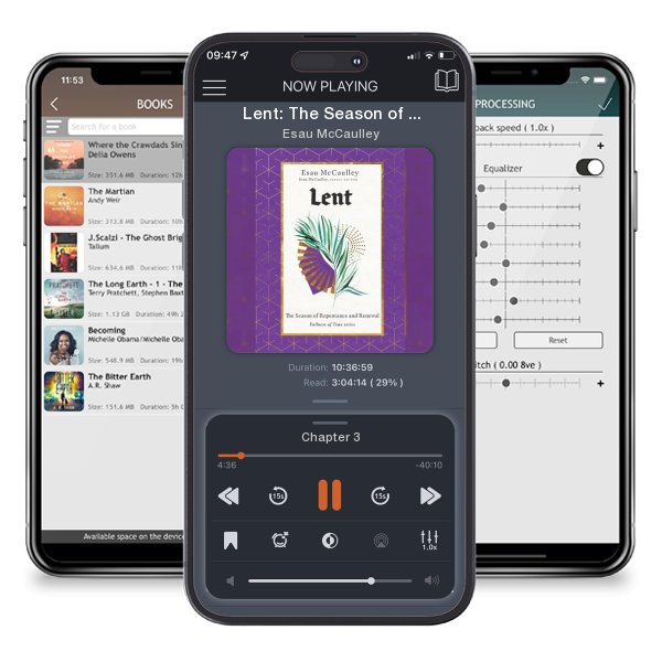 Download fo free audiobook Lent: The Season of Repentance and Renewal by Esau McCaulley and listen anywhere on your iOS devices in the ListenBook app.