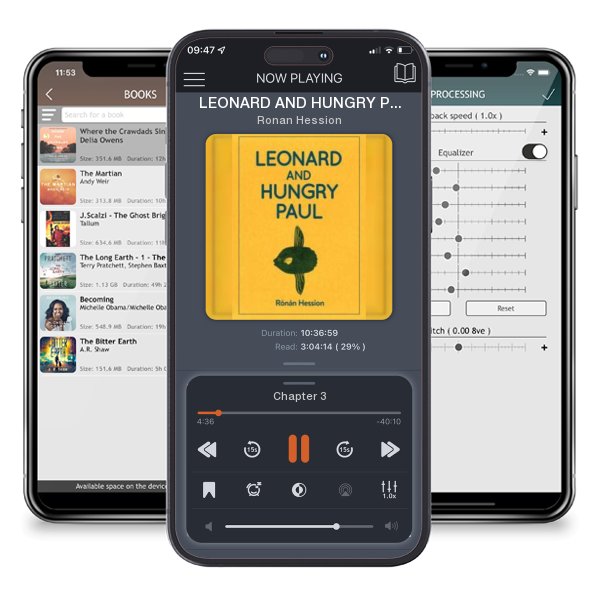 Download fo free audiobook LEONARD AND HUNGRY PAUL by Ronan Hession and listen anywhere on your iOS devices in the ListenBook app.