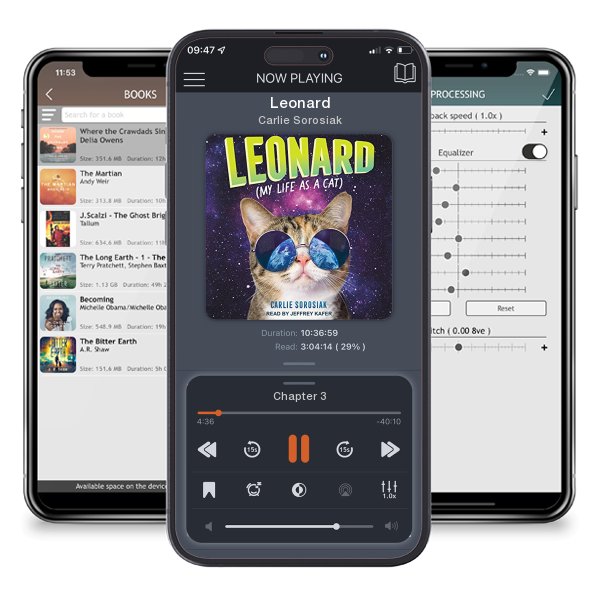Download fo free audiobook Leonard by Carlie Sorosiak and listen anywhere on your iOS devices in the ListenBook app.