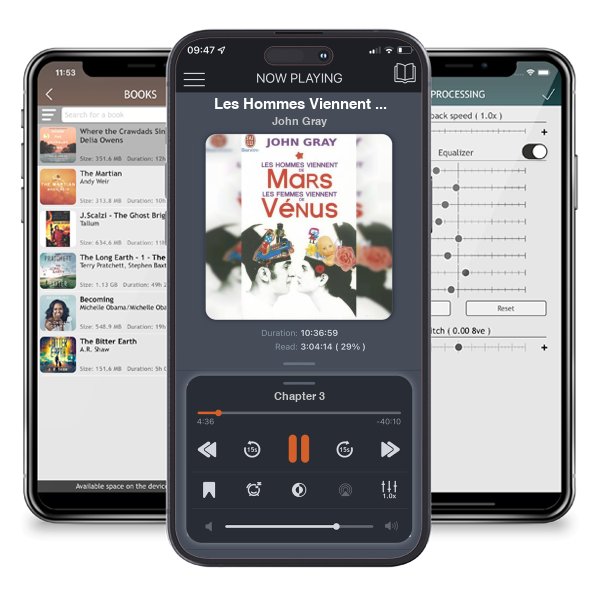 Download fo free audiobook Les Hommes Viennent de Mars, (NC) Les Fe (Bien Etre) by John Gray and listen anywhere on your iOS devices in the ListenBook app.