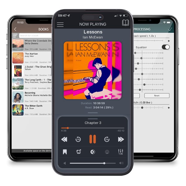 Download fo free audiobook Lessons by Ian McEwan and listen anywhere on your iOS devices in the ListenBook app.