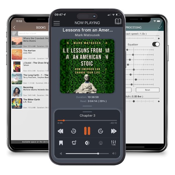 Download fo free audiobook Lessons from an American Stoic: How Emerson Can Change Your Life by Mark Matousek and listen anywhere on your iOS devices in the ListenBook app.