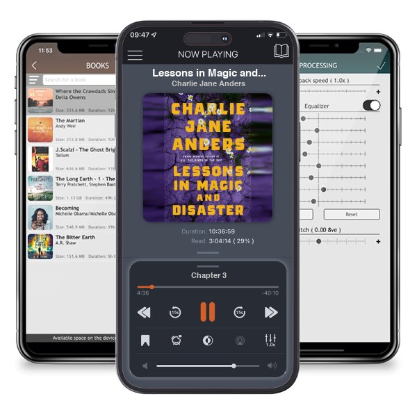 Download fo free audiobook Lessons in Magic and Disaster by Charlie Jane Anders and listen anywhere on your iOS devices in the ListenBook app.