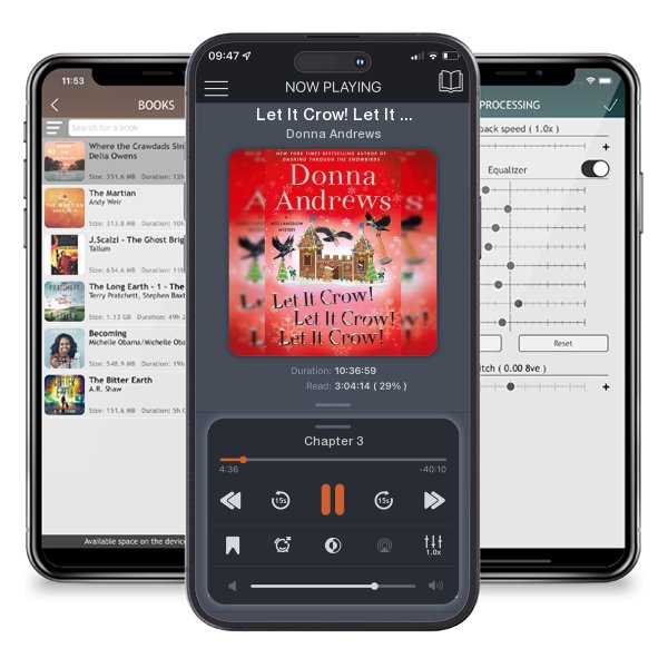 Download fo free audiobook Let It Crow! Let It Crow! Let It Crow! by Donna Andrews and listen anywhere on your iOS devices in the ListenBook app.