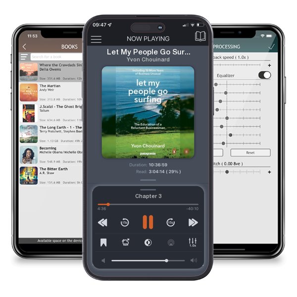 Download fo free audiobook Let My People Go Surfing: The Education of a Reluctant... by Yvon Chouinard and listen anywhere on your iOS devices in the ListenBook app.