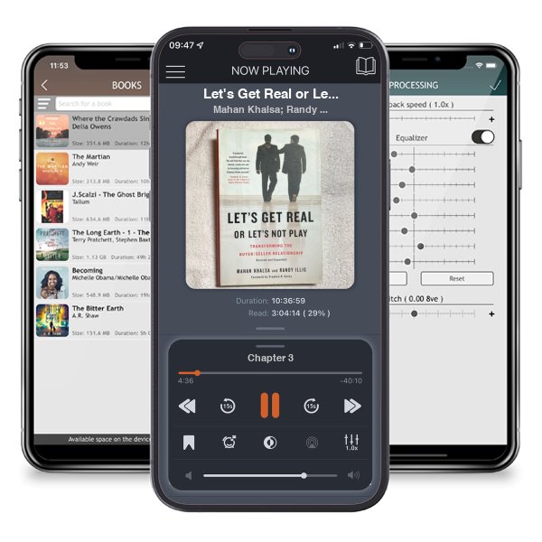 Download fo free audiobook Let's Get Real or Let's Not Play by Mahan Khalsa; Randy Illig; Stephen R. Covey and listen anywhere on your iOS devices in the ListenBook app.