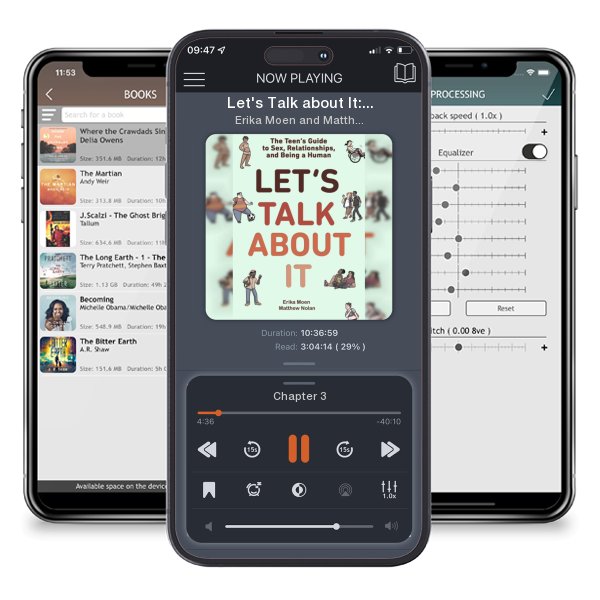 Download fo free audiobook Let's Talk about It: The Teen's Guide to Sex, Relationships,... by Erika Moen and Matthew Nolan and listen anywhere on your iOS devices in the ListenBook app.