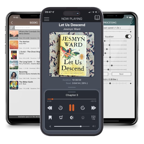 Download fo free audiobook Let Us Descend by Jesmyn Ward and listen anywhere on your iOS devices in the ListenBook app.