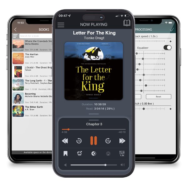 Download fo free audiobook Letter For The King by Tonke Dragt and listen anywhere on your iOS devices in the ListenBook app.