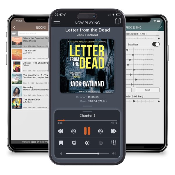 Download fo free audiobook Letter from the Dead by Jack Gatland and listen anywhere on your iOS devices in the ListenBook app.