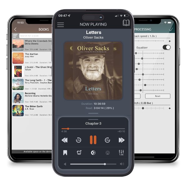 Download fo free audiobook Letters by Oliver Sacks and listen anywhere on your iOS devices in the ListenBook app.