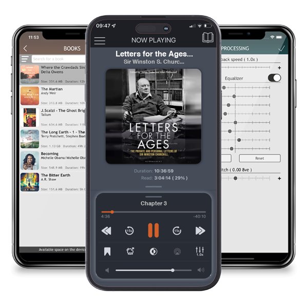 Download fo free audiobook Letters for the Ages Winston Churchill by Sir Winston S. Churchill and listen anywhere on your iOS devices in the ListenBook app.