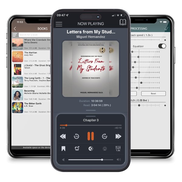 Download fo free audiobook Letters from My Students by Miguel Hernandez and listen anywhere on your iOS devices in the ListenBook app.