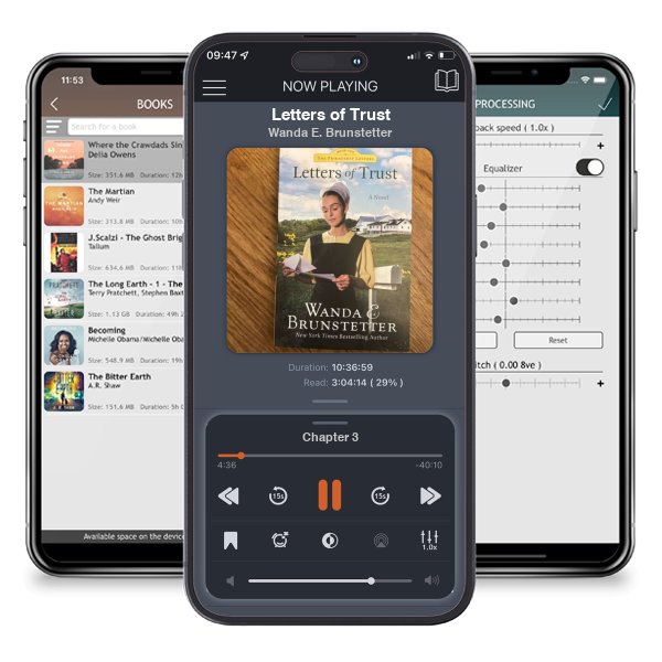 Download fo free audiobook Letters of Trust by Wanda E. Brunstetter and listen anywhere on your iOS devices in the ListenBook app.